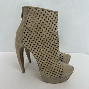 Walter Steiger suede Lobster Claw Heeled Boots